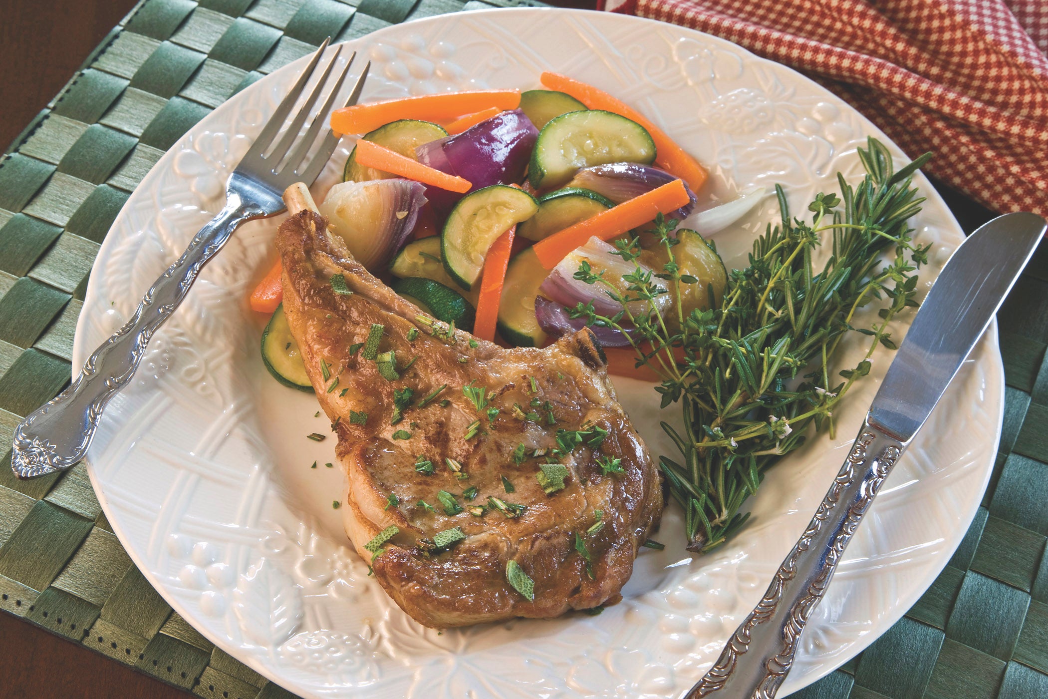 Veal Chop Milanese Catelli Brothers